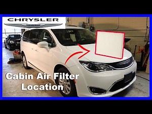 2017 Chrysler Pacifica Cabin Air Filter Replacement Tutorial