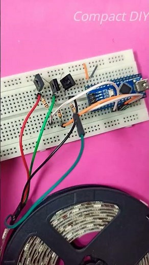 Led Strip Arduino Project Free Code! #arduino #shorts