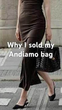 I sold my popular Bottega Veneta Andiamo bag after 6 months. Watch the full video to find out why.