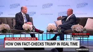 CNN president discusses network's relationship with Trump