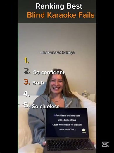 “Ranking some blind karaoke fails… and yep, they all flop 😅 #KaraokeFails #FunnyMoments”