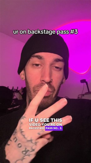 backstage pass 3 #backstage #vip #guestlist #eachday