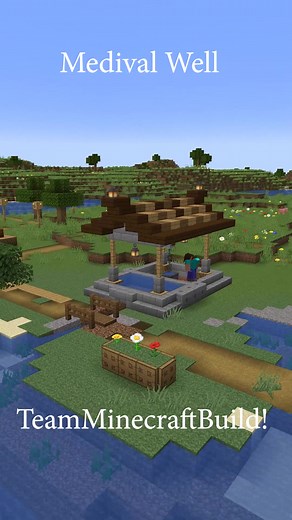 Medieval Well Building Tutorial in Minecraft