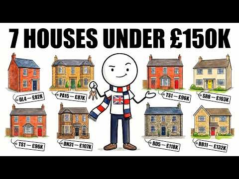 The 7 UK Postcodes Where a £50K Salary Still Buys a Family House