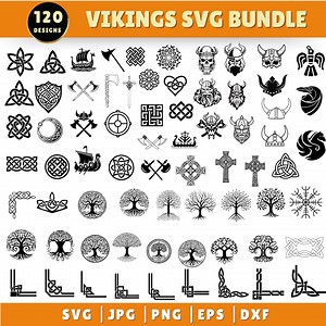Viking and Celtic SVG Bundle, Valhalla Svg, Viking Bundle Clipart, Celtic Knot Svg, Viking Tree of Life SVG Viking Warrior SVG Bundle - Etsy