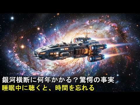 [睡眠ドキュメンタリー] 私たちの銀河を横断するには、どれほどの時間がかかるのだろうか？