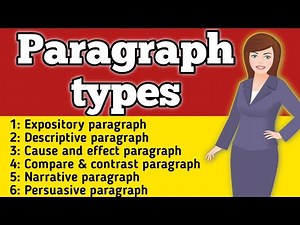 Paragraph types | What are the types of paragraph? | Paragraph | Kinds of paragraph | paragraphs