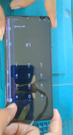 👨‍🔧 SAMSUNG A12 LCD REPLACEMENT DONE🪛 #cellphonerepair #repair #android #lcd #fypシ #tiktok #samsung