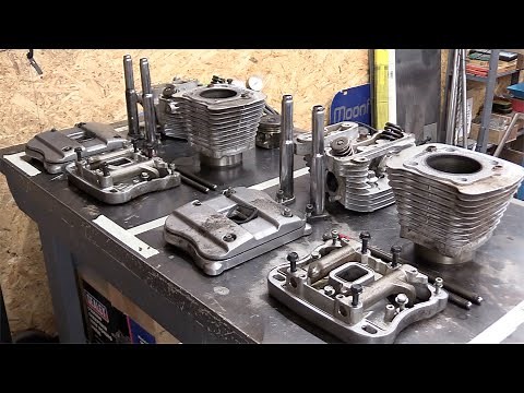 Harley Sportster, Top End Strip Down !