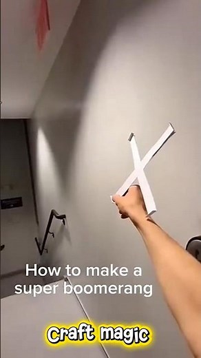 Flying Paper Boomerang 😱 | Easy DIY Paper Plane That Comes Back |