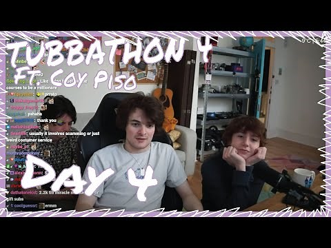 [Day 4] FIRST DAY of Coy Piso on the Tubbathon 4! (March 4th, 2025)