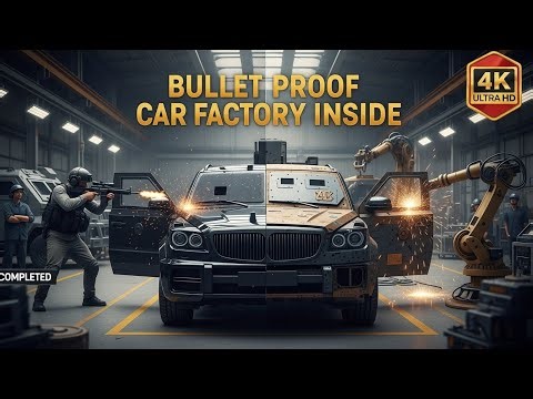 How Armored Cars Are Made | From Steel to Safety Car Factory Inside #automobile