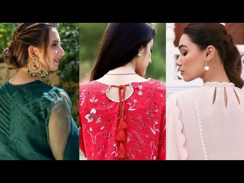 🌸✨ Stylish Back Neck Designs for Kurti 2025 | Latest Back Gala Designs 💖👗