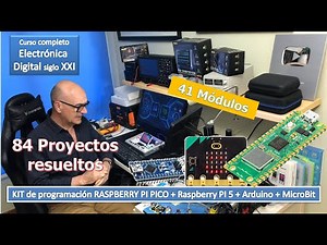 Spectacular Raspberry + Arduino + MicroBit programming kit - CrowPI 3 Elecrow