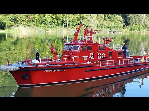 RC Modellboot Robbe Feuerlöschboot 2 Düsseldorf
