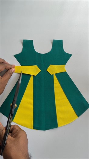 Beautiful frock design #sewing | Jadur Selai