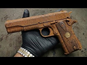 Restoring an old rusty Colt 1911 | Gun Restoration