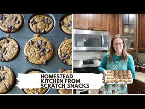 From Scratch Snacks on Repeat in my Homestead Kitchen
