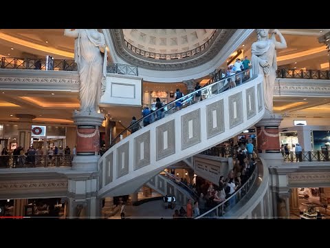 The Forum Shops at Caesars Palace Walkthrough Las Vegas