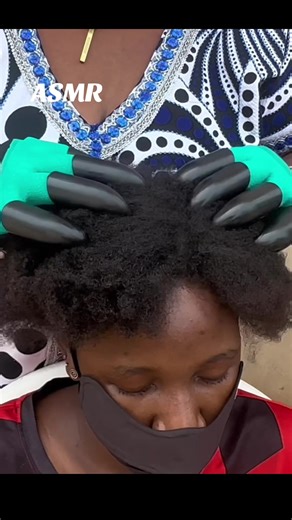 Relaxing ASMR Scalp Scratching Session