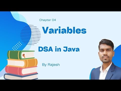 Variables|| DSA || Java|| Series 04 By Rajesh 