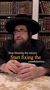 Everyone is looking for the ultimate hack, The Baal Shem Tov taught us the real one. Water and fire are made of the same atoms, but one burns and one gives life. The difference isn’t the ingredients. It’s the combination. The Baal Shem Tov taught that reality is built from אותיות The Divine letters of creation. The letters don't change, the meaning does. That’s why צרה (problem) and צהר (window) are the same letters. Just a different arrangement. Hashem gives the energy. You’re the chemist. Plug