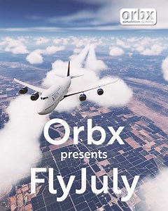 8.5K views · 84 reactions | Celebrating all things flight sim! Enjoy great value offers, new products, flight sim partner promotions and more. It's time to fly! | Orbx | Facebook