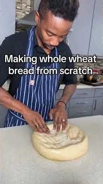 Round 2 of scratch-made bread—this time whole wheat! 🍞 #chefedharris