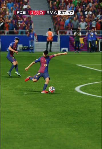 Recreando Barcelona 3-2 Real Madrid en EAFC25