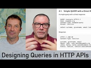 Designing Queries in HTTP APIs: Using GET, POST and QUERY