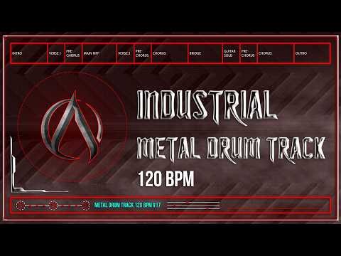 Industrial Metal Drum Track 120 BPM | Preset 3.0 | Reissued (HQ,HD)