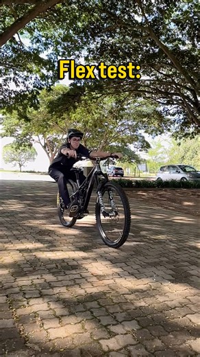 FLEX TEST❌👀 #mtb #cycling #flex #suspension