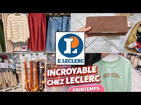 Leclerc Spring/Summer fashion arrivals February 2026