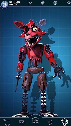 Withered Foxy FNaF Workshop Animation