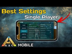 10 Best Settings of Ark Mobile Revamp For New Players | Ark Ultimate Mobile Edition Best Settings