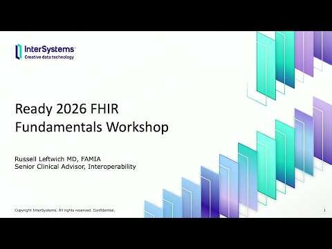 Fundamental Concepts of FHIR Workshop