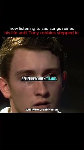 this is how listening to sad songs can change you ‪@TonyRobbinsLive‬ #tonyrobbins #motivation