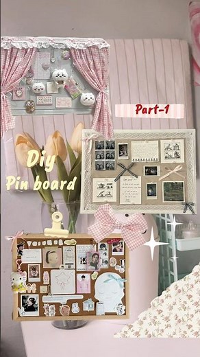 diy aesthetic pin board ✨🍮🍓🍰 part 1