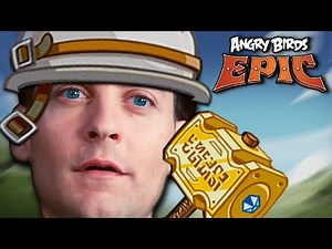 Angry Birds Epic but i accidentally discovered the funniest strategy