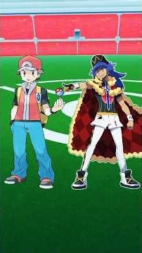 Red vs Leon 🔥 Legendary Pokémon Battle | Who Is the Strongest Champion? #Red #Leon #viral #shorts