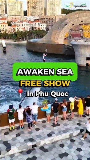 Best FREE Show in Phu Quoc! 🇻🇳 #shortvideo