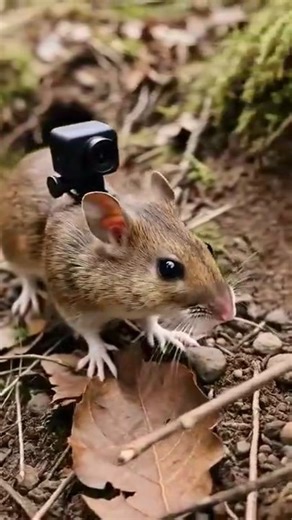 We Put a Camera on a Mouse Here’s What It Saw 🐭