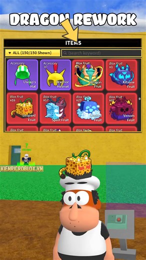 25K views · 297 reactions | OMG New Dragon Blox Fruit  #kienric #bloxfruits #roblox | KienRic Gaming | Facebook