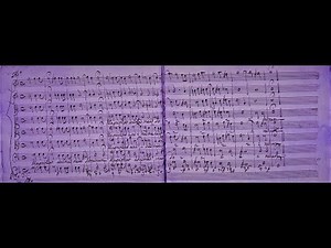 MAGNIFICAT (RV 610) by Antonio Vivaldi {Audio + original Manuscript}