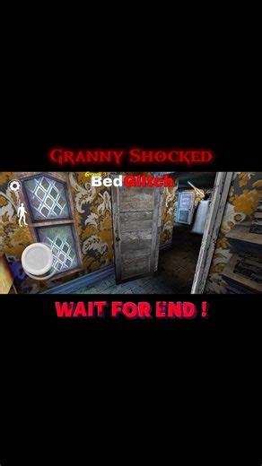 Granny Wasn't Ready For This Glitch! 😂🔥 #grannygaming #shorts #granny #gaming #horror