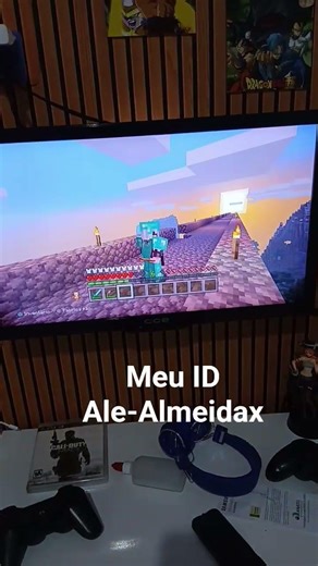 Alguém pra jogar minecraft de ps3 #minecraft