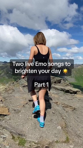 These two songs are such great vibes. They are on constant repeat. What emo songs make you feel happiest? #emotok #emo #midwestemo #emorock #happy #happymusic #mobo #modernbaseball #slaughterbeachdogband #hiking #samantha #nostalgia #throwback #fyp #lyrics #lyricsvideo #singing #singslong #guitar #sing #goodmusic #newmusic #goodday