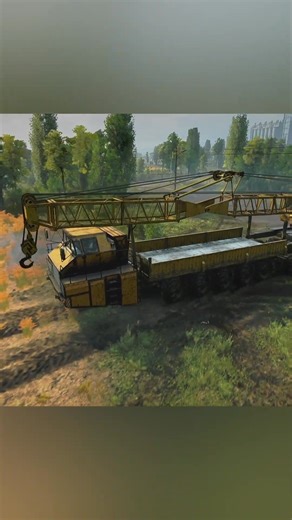 Daddy's got big crane SnowRunner Gameplay PlayStation MODS #gamerdad #snowrunner #playstation | TheGaming