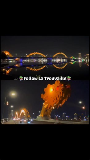 Standing proudly across the Hàn River, Đà Nẵng’s Dragon Bridge is more than just steel and lights — it’s a symbol of the city’s energy and resilience. #DaNang #DragonBridge #HanRiver #VietnamTravel #CityOfBridges #TravelAsia #BucketList Xuân S Tran La Trouvaille @La.Trouvaille | La Trouvaille