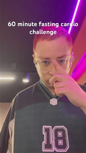 Day 1 60 minute Cardio Challenge 💀🔥 I Almost Quit | #fitness #weightloss #shorts